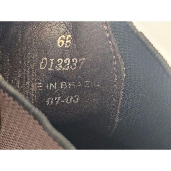 COLE HAAN Country Vibram Sole Brown Leather Ankle Boots Womens Size 6B - Picture 8 of 8